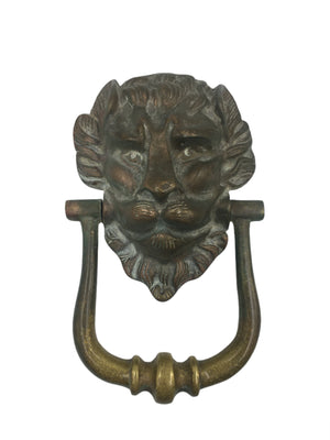 Brass Lion Door Knocker