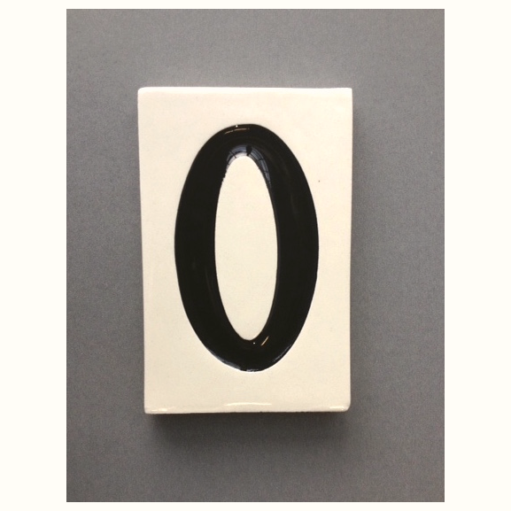 Ceramic Tile Portland House Numbers