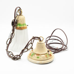 Victorian Pendant with Tulip Shade