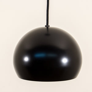 Black Sphere Schoolhouse Electric Pendant Light