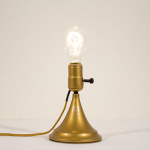 BUSSMAN Wall or Table Antique Brass Lamp