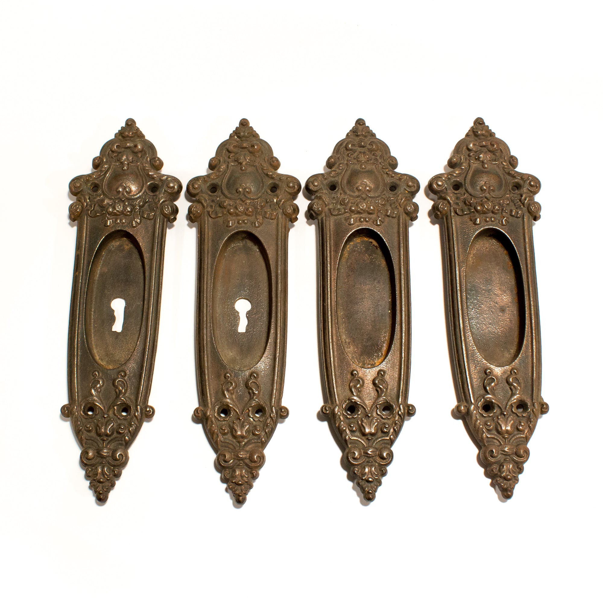 Victorian Set of 2 Pocket Door Pulls