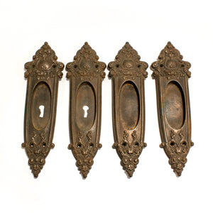 Victorian Set of 2 Pocket Door Pulls