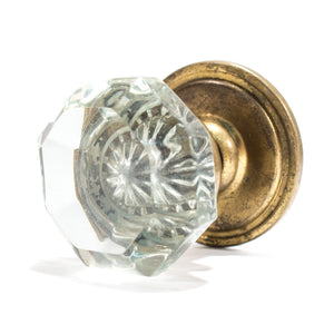 Niles Chicago Glass Door Knob Single