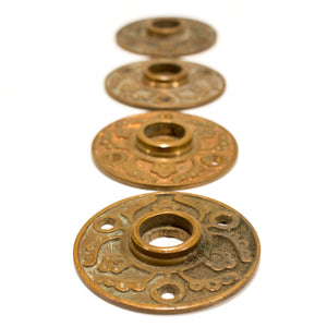 Bronze Victorian Eastlake Rosettes