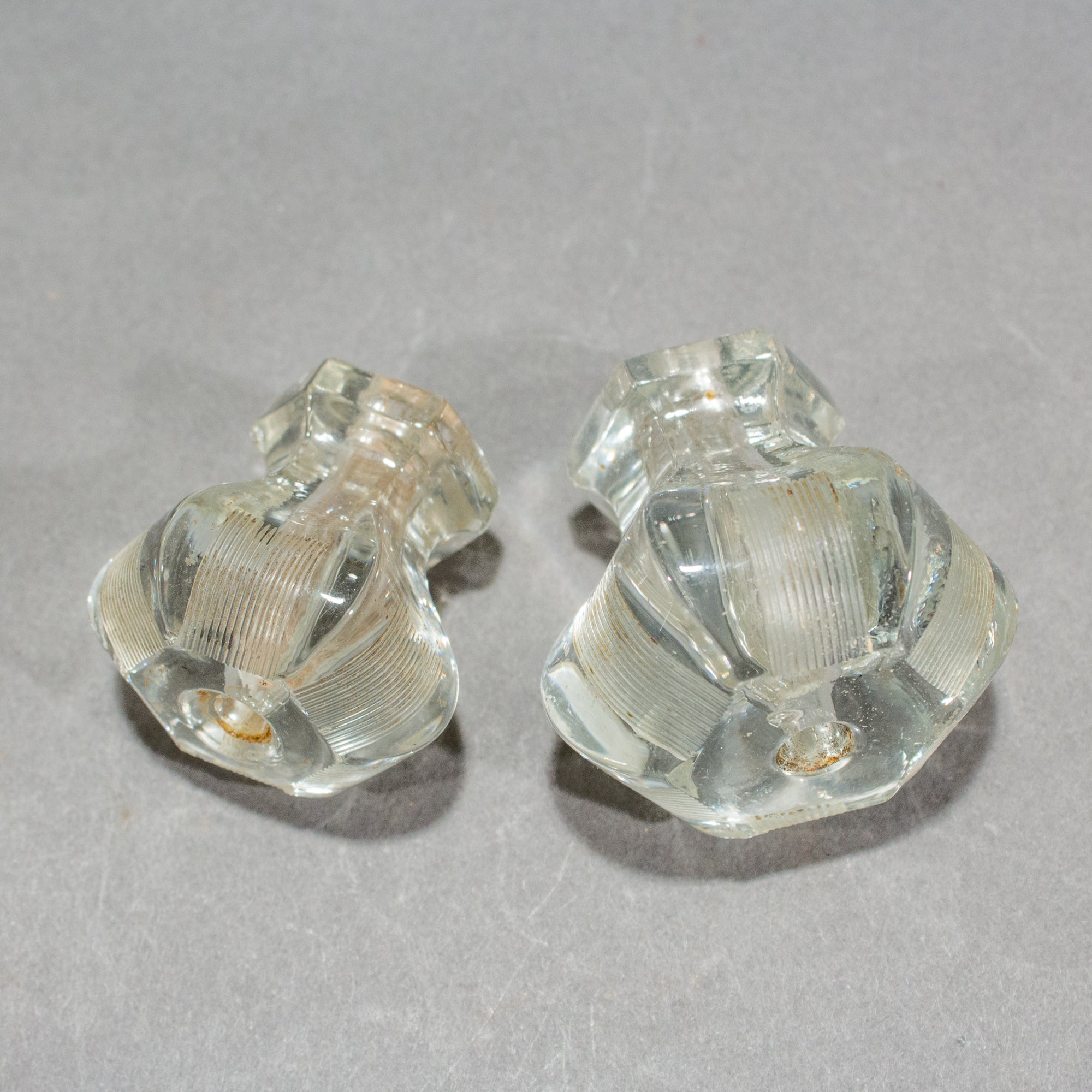 Striped Glass Cabinet Knobs