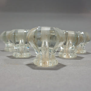 Striped Glass Cabinet Knobs