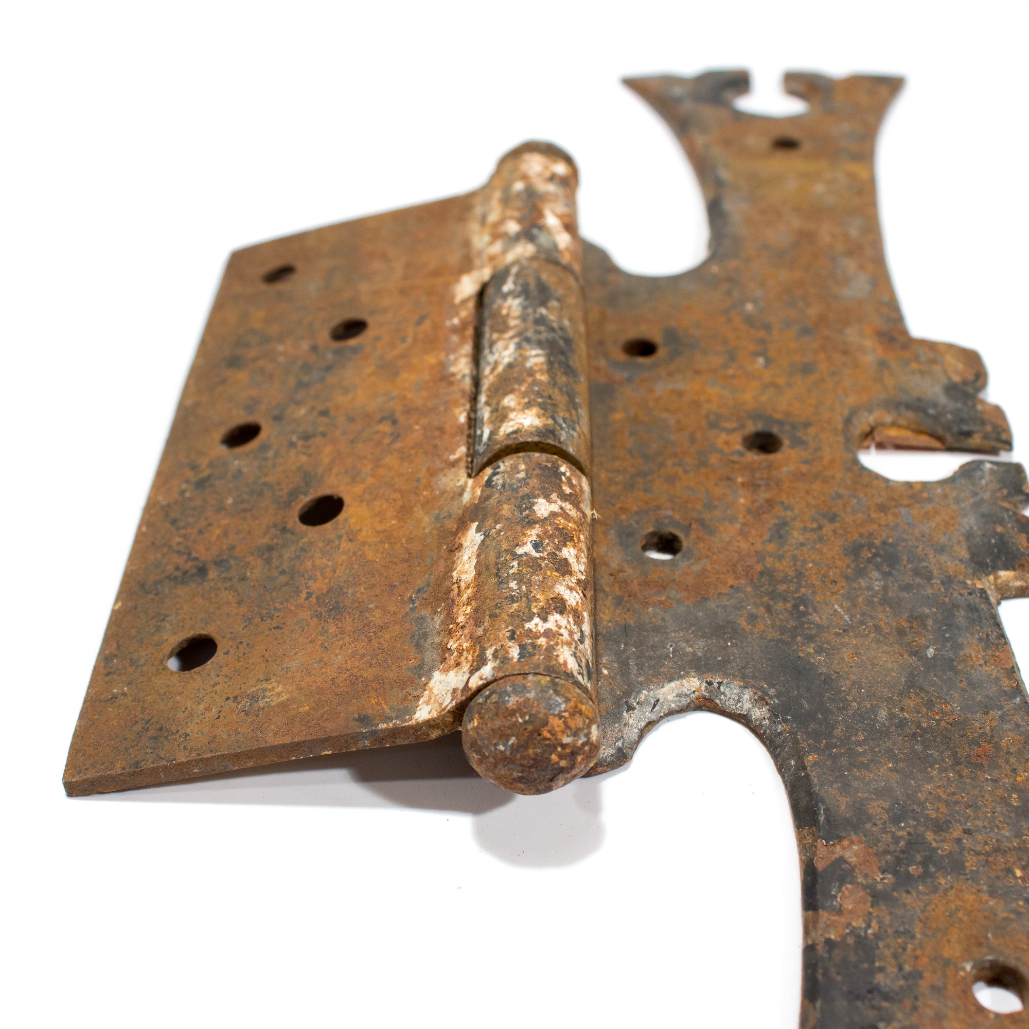 Large Iron Rustic Decorative Door Hinges (Pair)