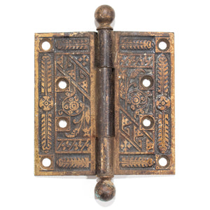 Large Victorian Door Hinges Pair