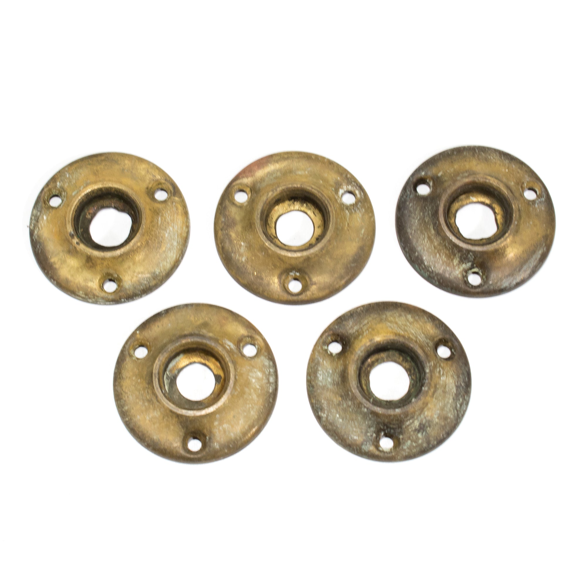 Classic Brass Mission Door Rosettes