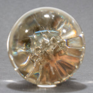 Round Sphere Glass Door Knob