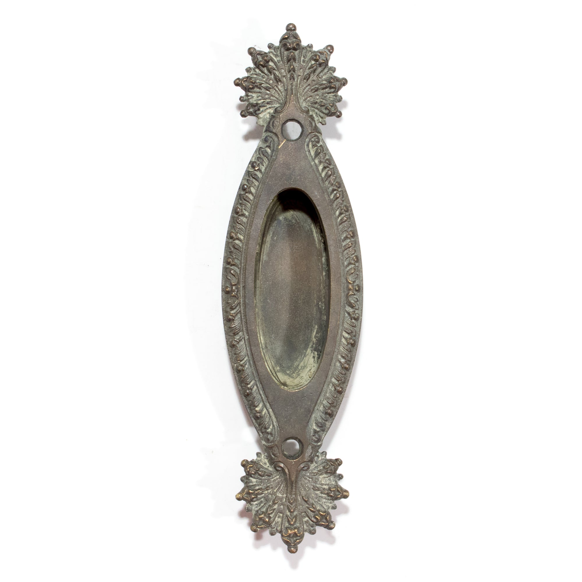 Marquise Pattern Ornate Brass Window Lifts