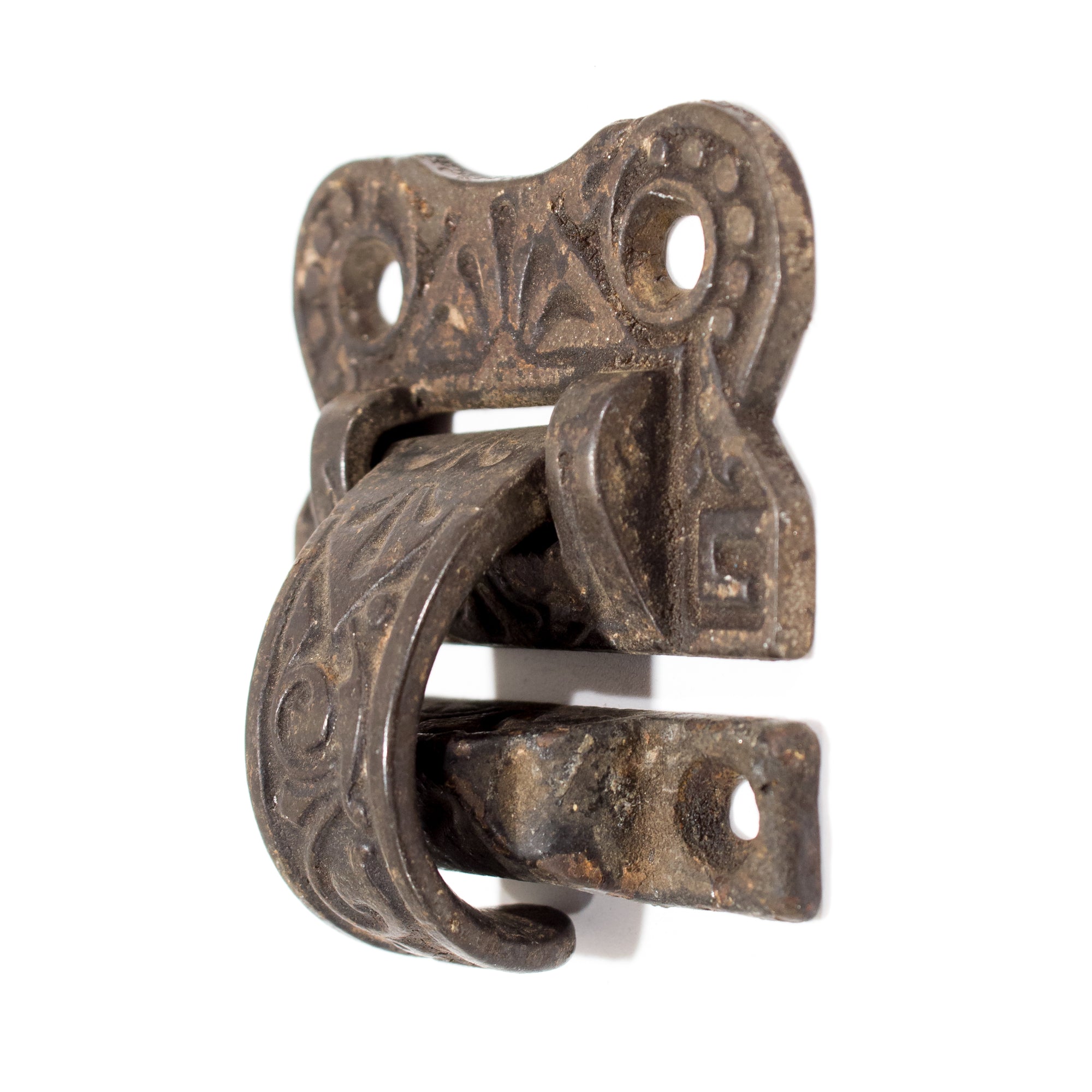 Unusual Iron Victorian Window Lock