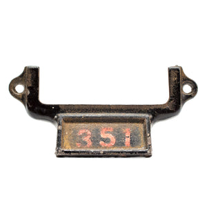 Apothecary Yale Iron Bin Cup Pulls -Only number 433 is available-