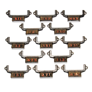 Apothecary Yale Iron Bin Cup Pulls -Only number 433 is available-