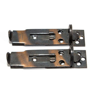 Copper Japan Slide Bolt with Hasp