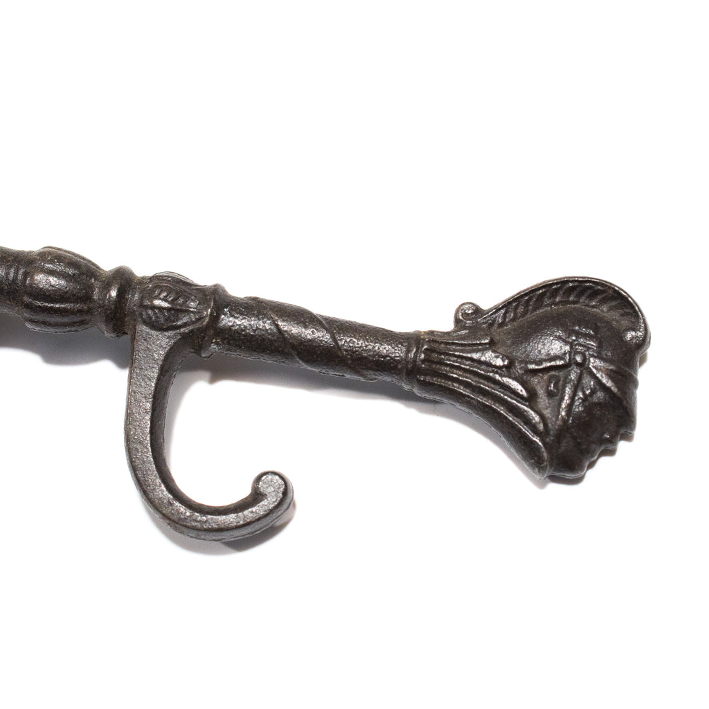 Alexander & Wilks - Victorian Double Robe Hook - Antique Iron