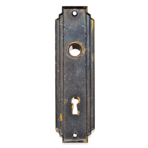 Copper Japan Finish Deco Door Plate