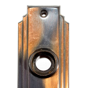 Copper Japan Finish Deco Door Plate