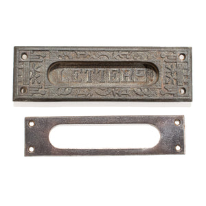 Iron Windsor Victorian Mail Slot