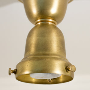 Reproduction Hourglass Flush Ceiling Fixture