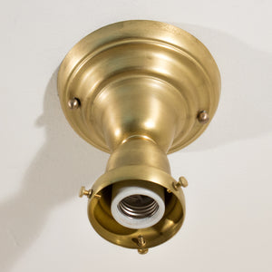 Reproduction Hourglass Flush Ceiling Fixture