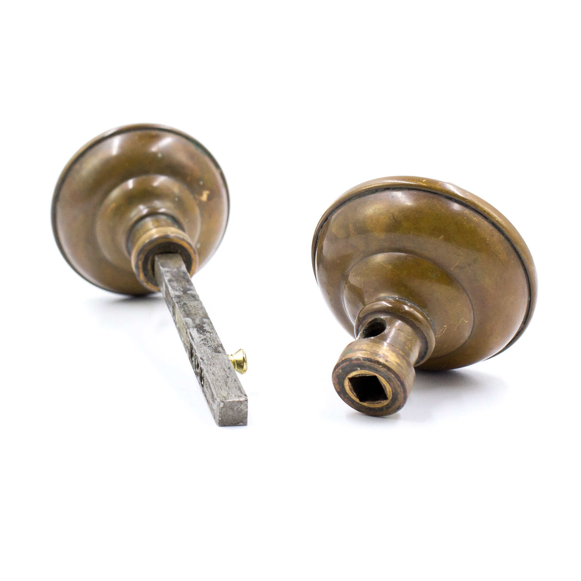 Corbin Bronze Knobs Plates Door Set