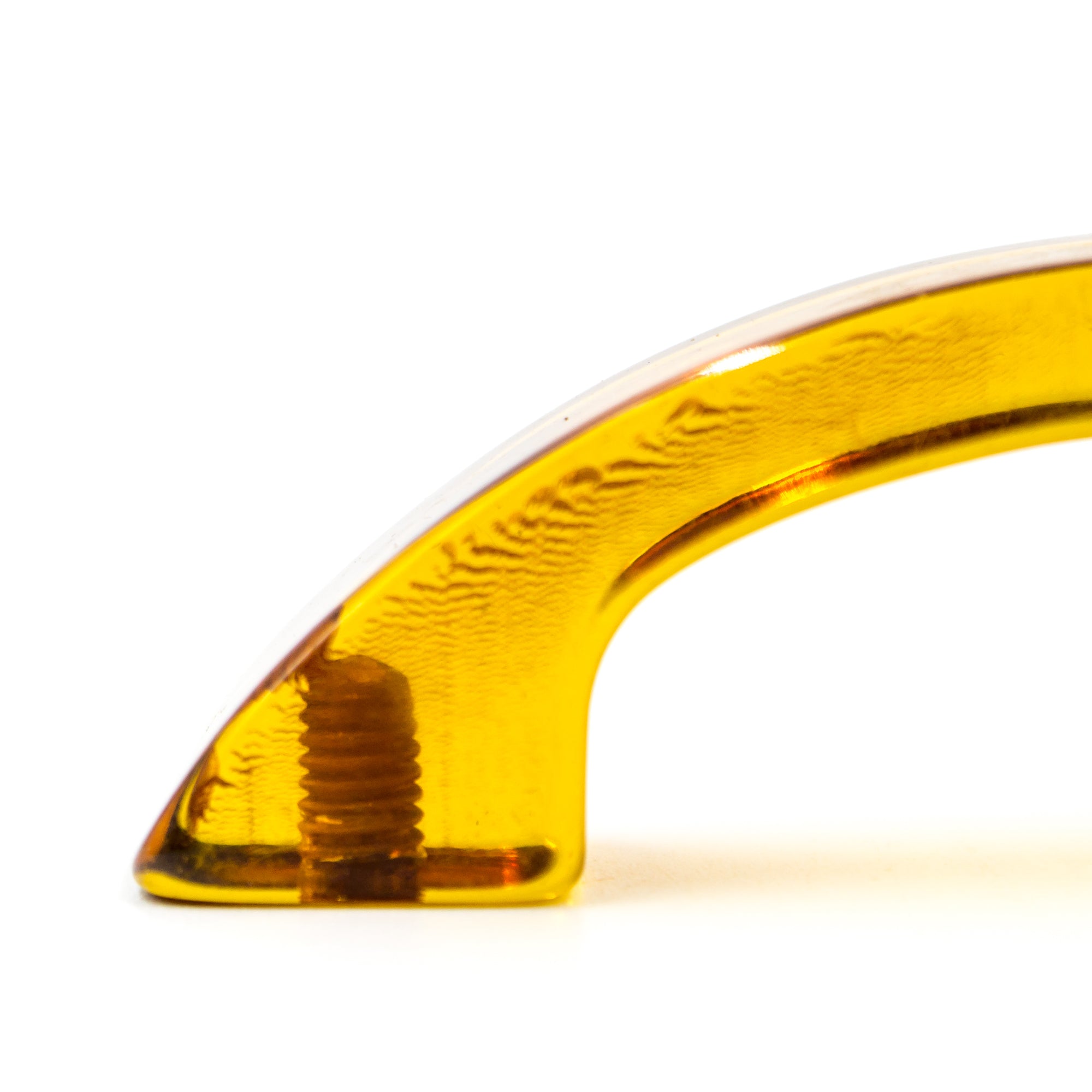 Dark Amber Celluloid Waterfall Pulls