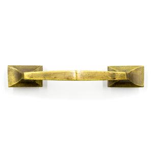 Geometric Brass Angular Cabinet Pulls