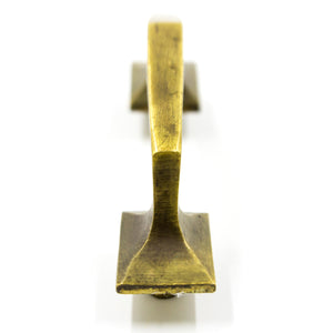 Geometric Brass Angular Cabinet Pulls