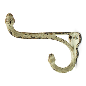 Classic Cast Iron Double Acorn Hooks