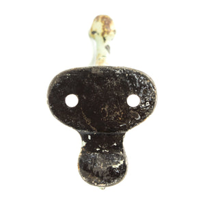 Heavy Cast Iron Double Acorn Hooks