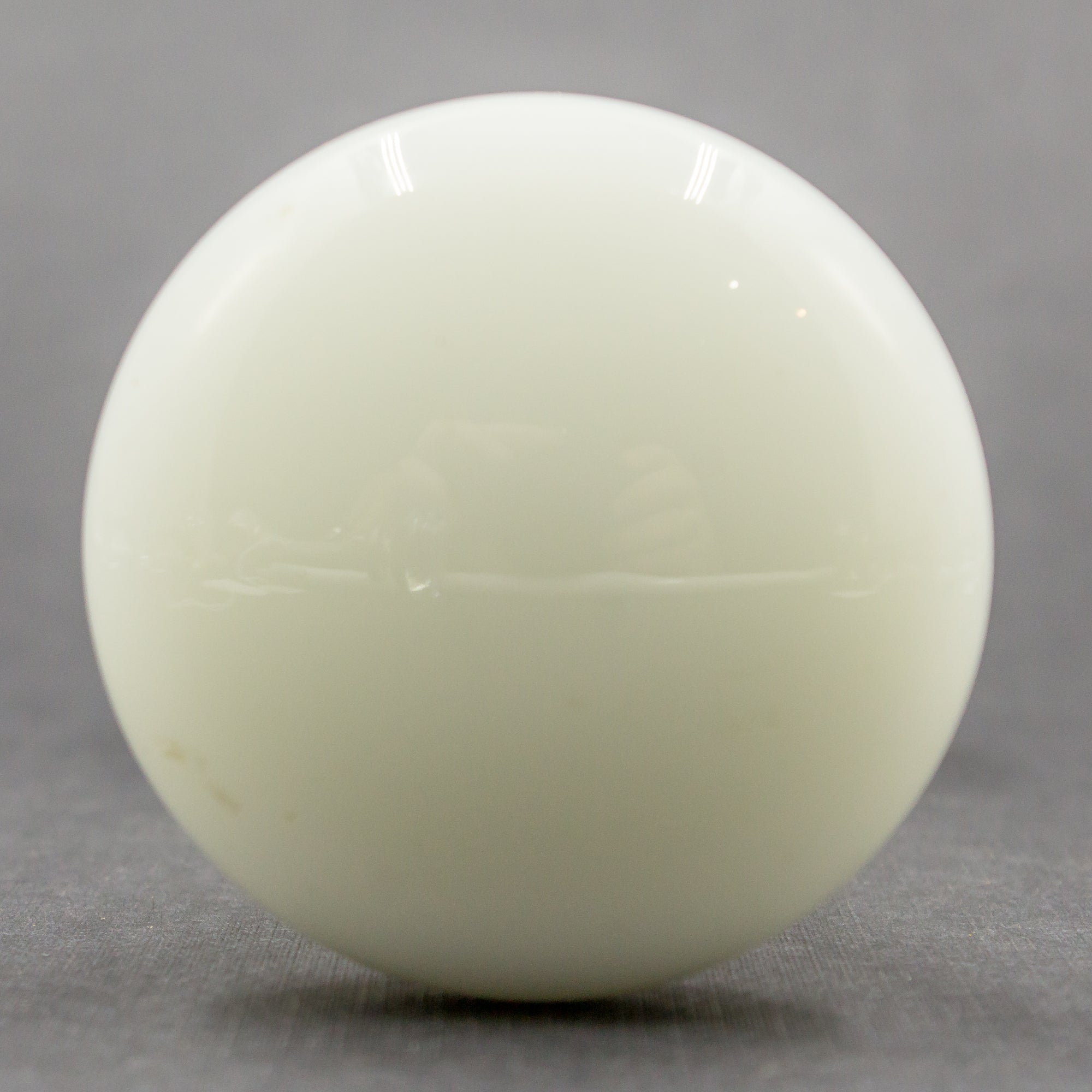 Round Milk Glass Door Knobs Set