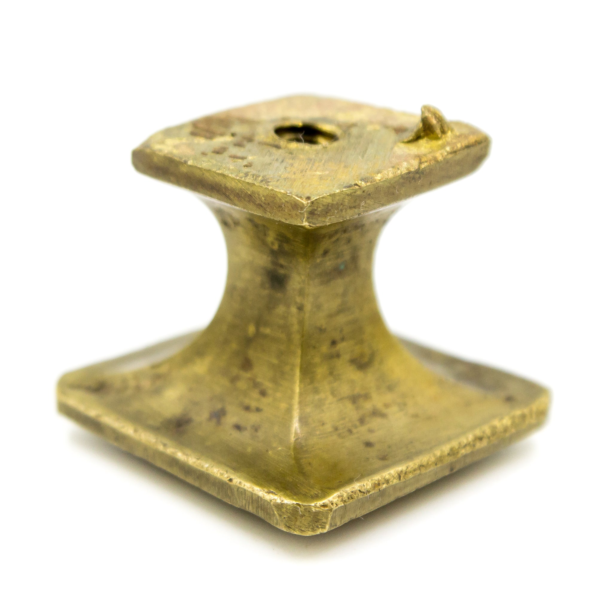 Square Mission Brass Knobs