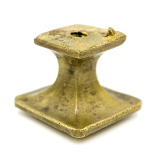 Square Mission Brass Knobs