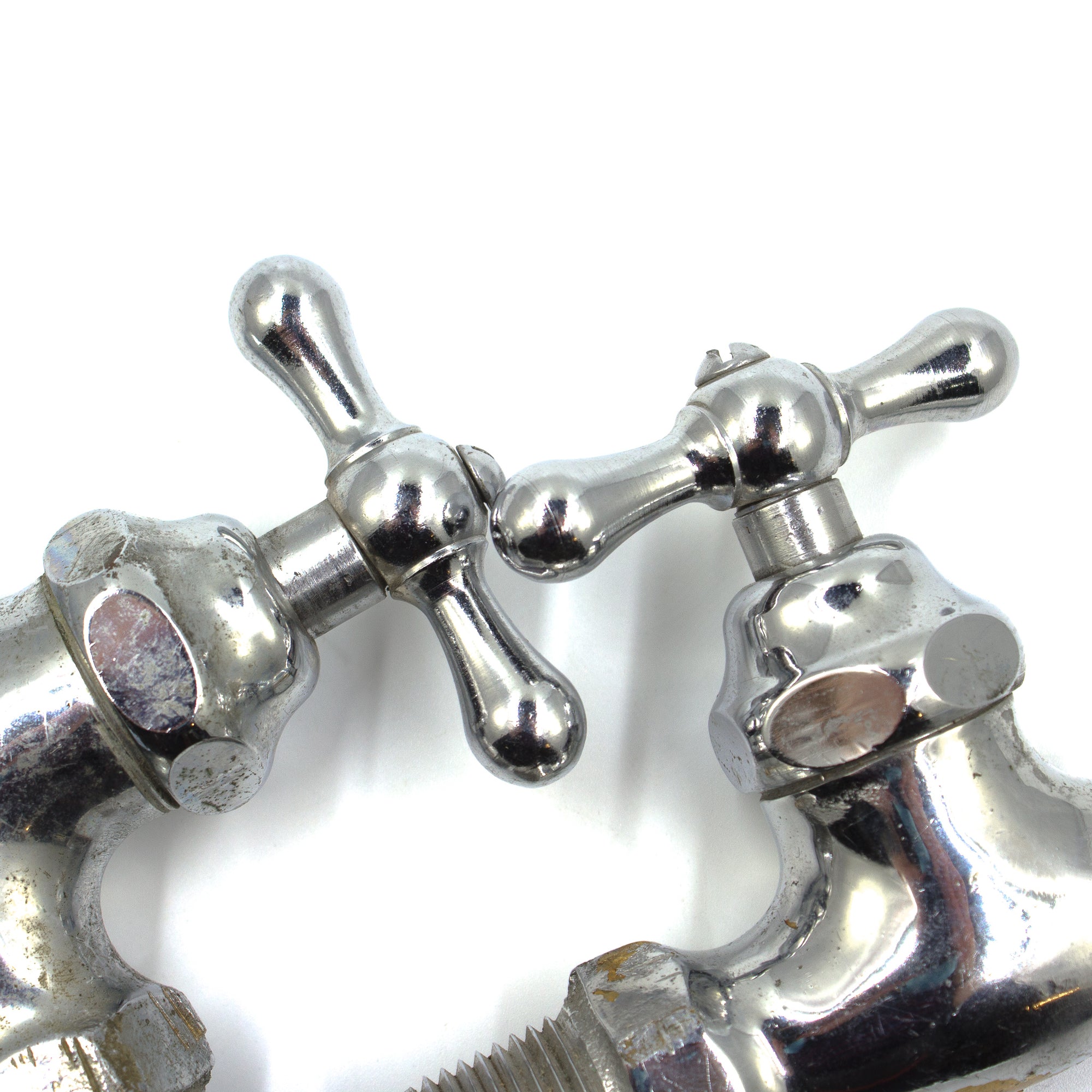 Chrome Wall Mount Taps (Pair)