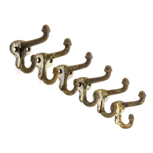 Craftsman Iron Double Acorn Hooks