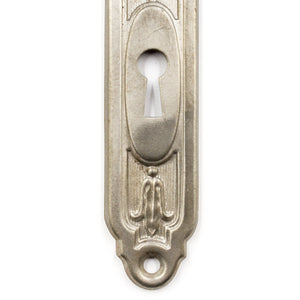 Floral Deco Slender Door Plate