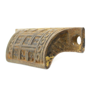 Geometric Victorian Ornate Iron Bin Cup Pulls