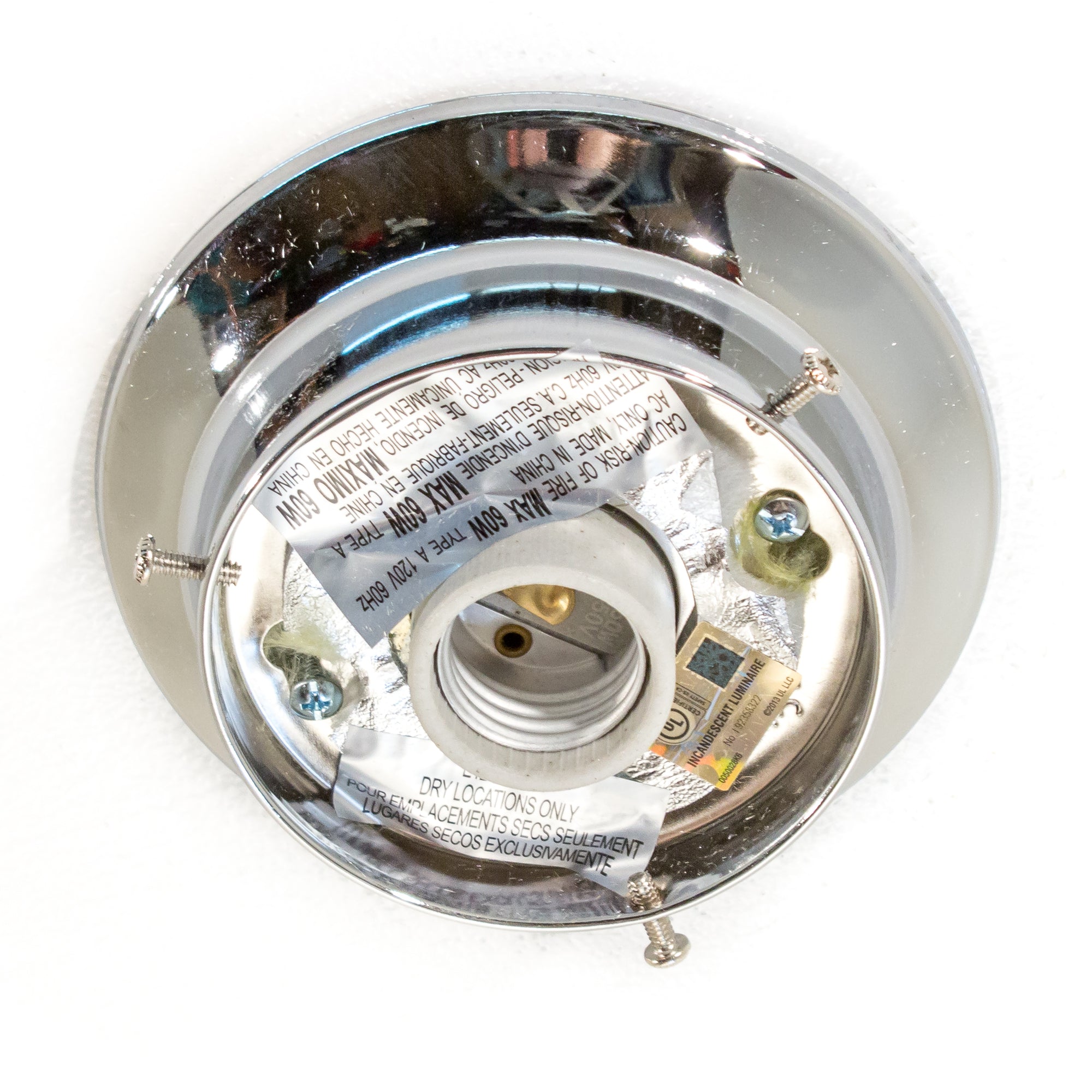 Satco 3 1/4" Flush Mount Ceiling Light Fixture