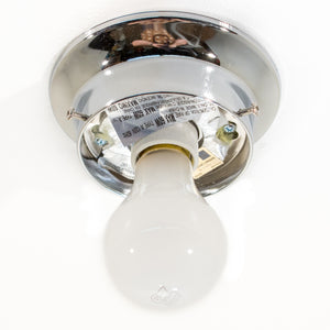 Satco 3 1/4" Flush Mount Ceiling Light Fixture