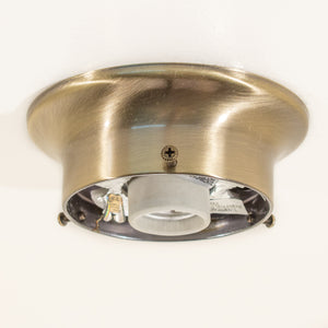 Satco 3 1/4" Flush Mount Ceiling Light Fixture