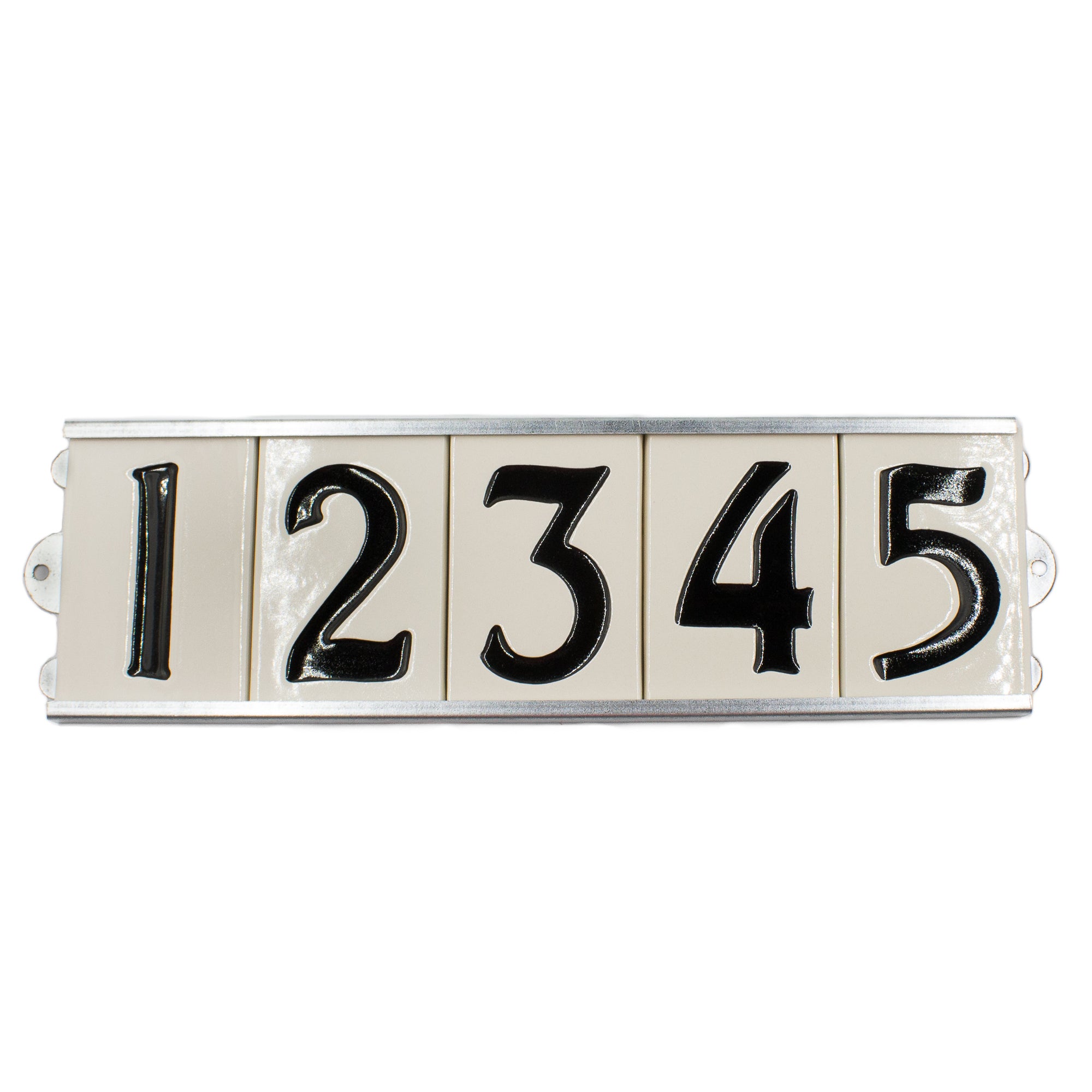 Ceramic Tile House Number Brackets