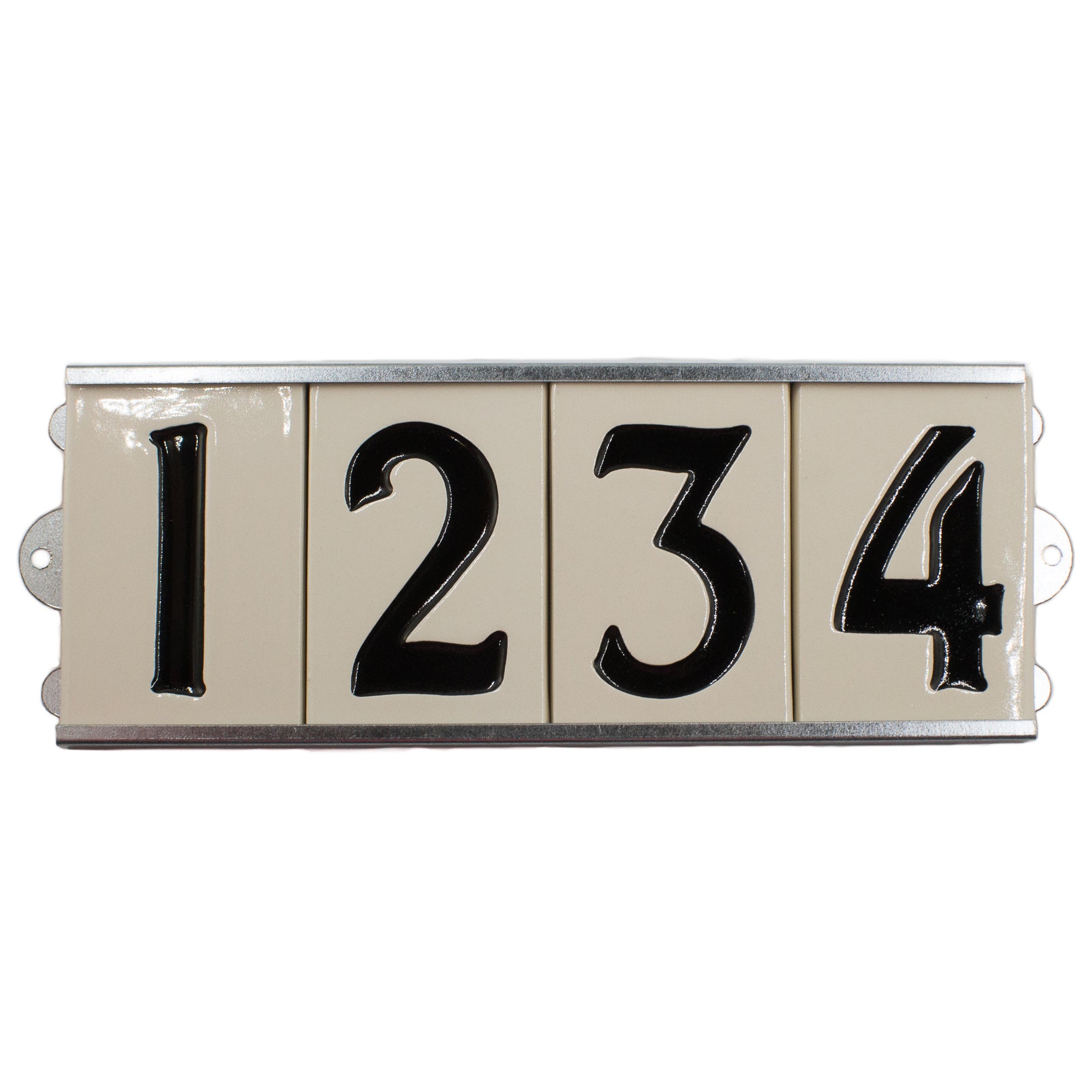 Ceramic Tile House Number Brackets