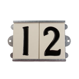 Ceramic Tile House Number Brackets