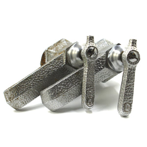 Hammered Vintage Hot Cold Faucet Taps