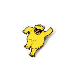 Hippo Hardware Logo Enamel Pin