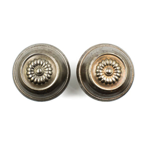 this is a pair of antique victorian door knobs