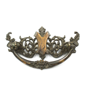 Ornate Victorian Brass Bail Pull