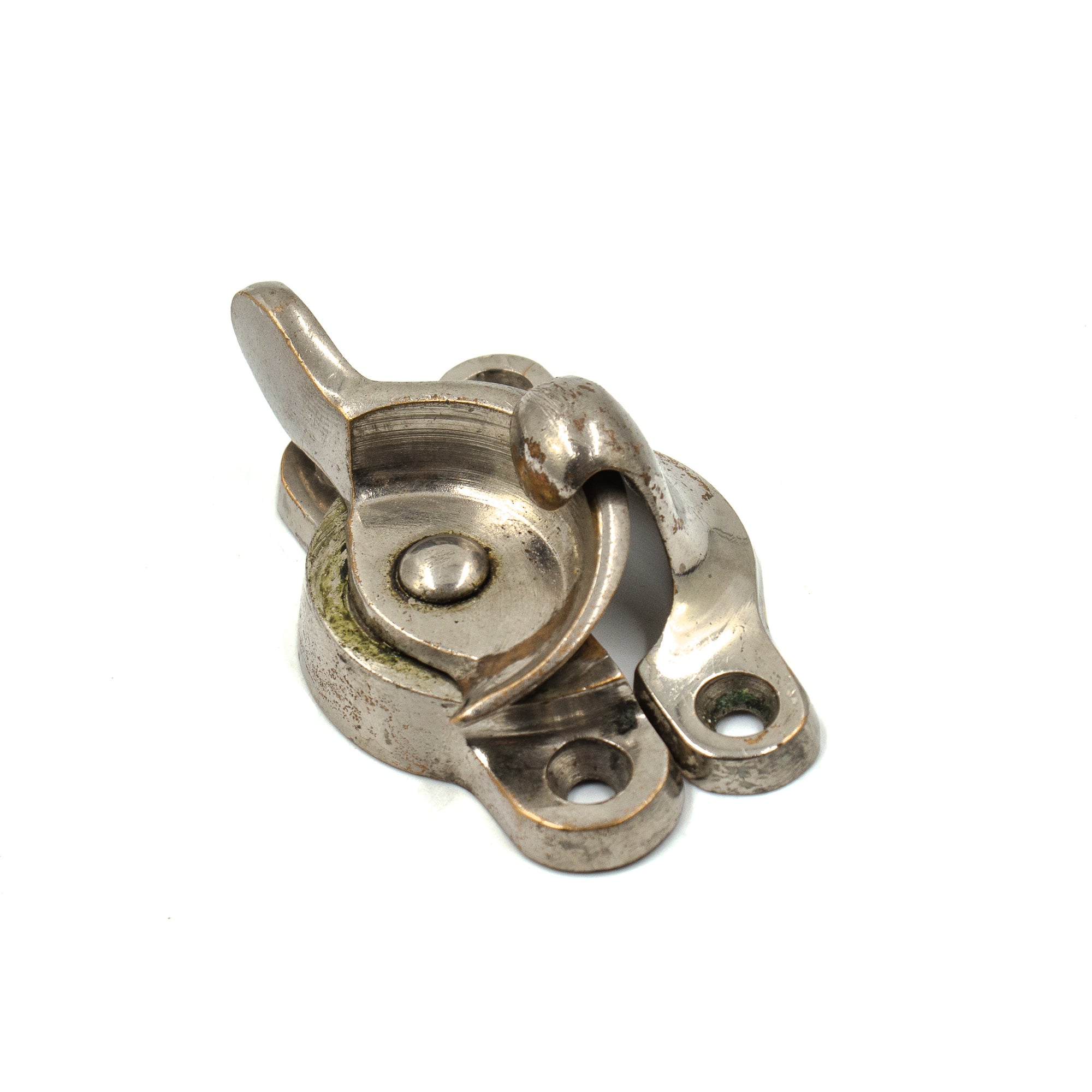 Crescent Nickel Sash Lock